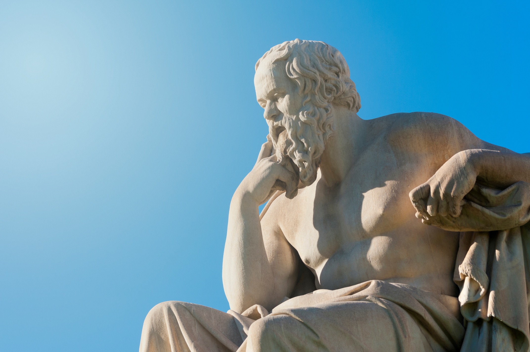 classic statue of Socrates